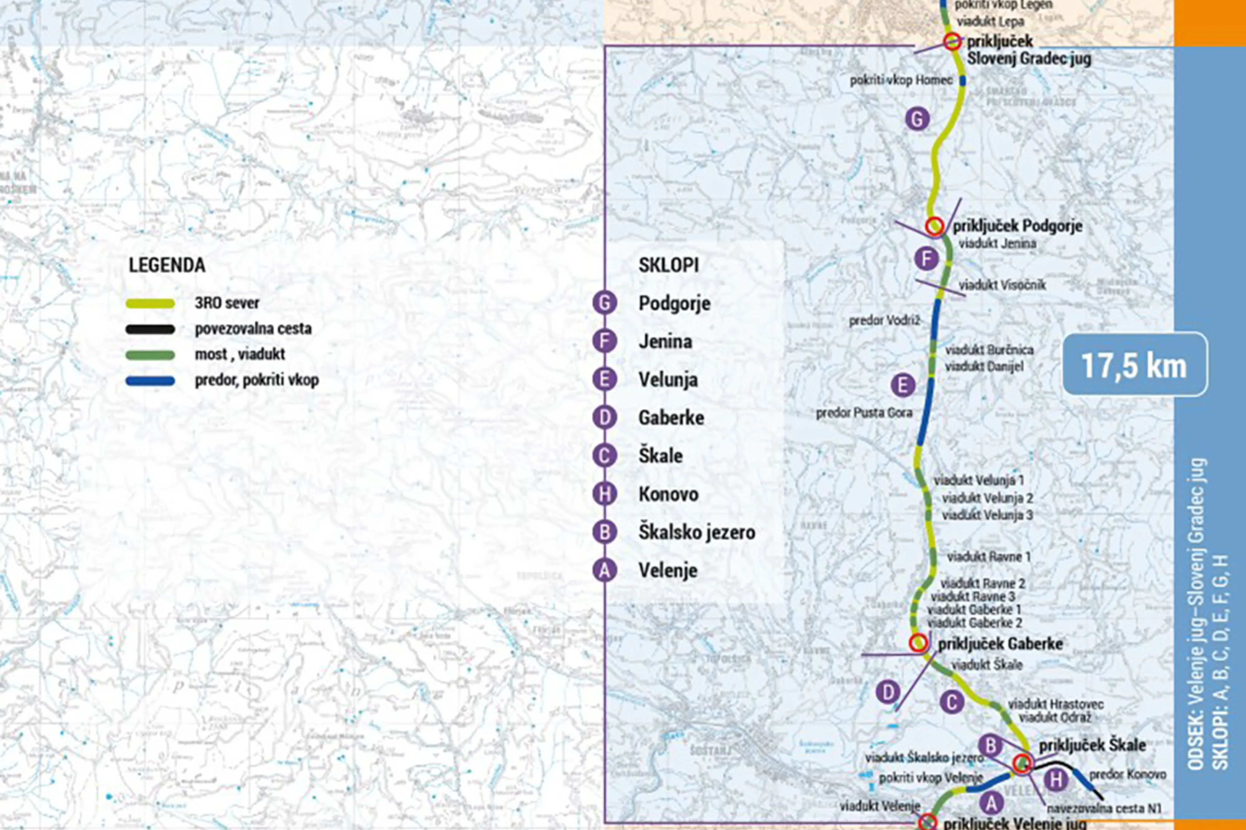 Third Development Access Project Sections Monitored