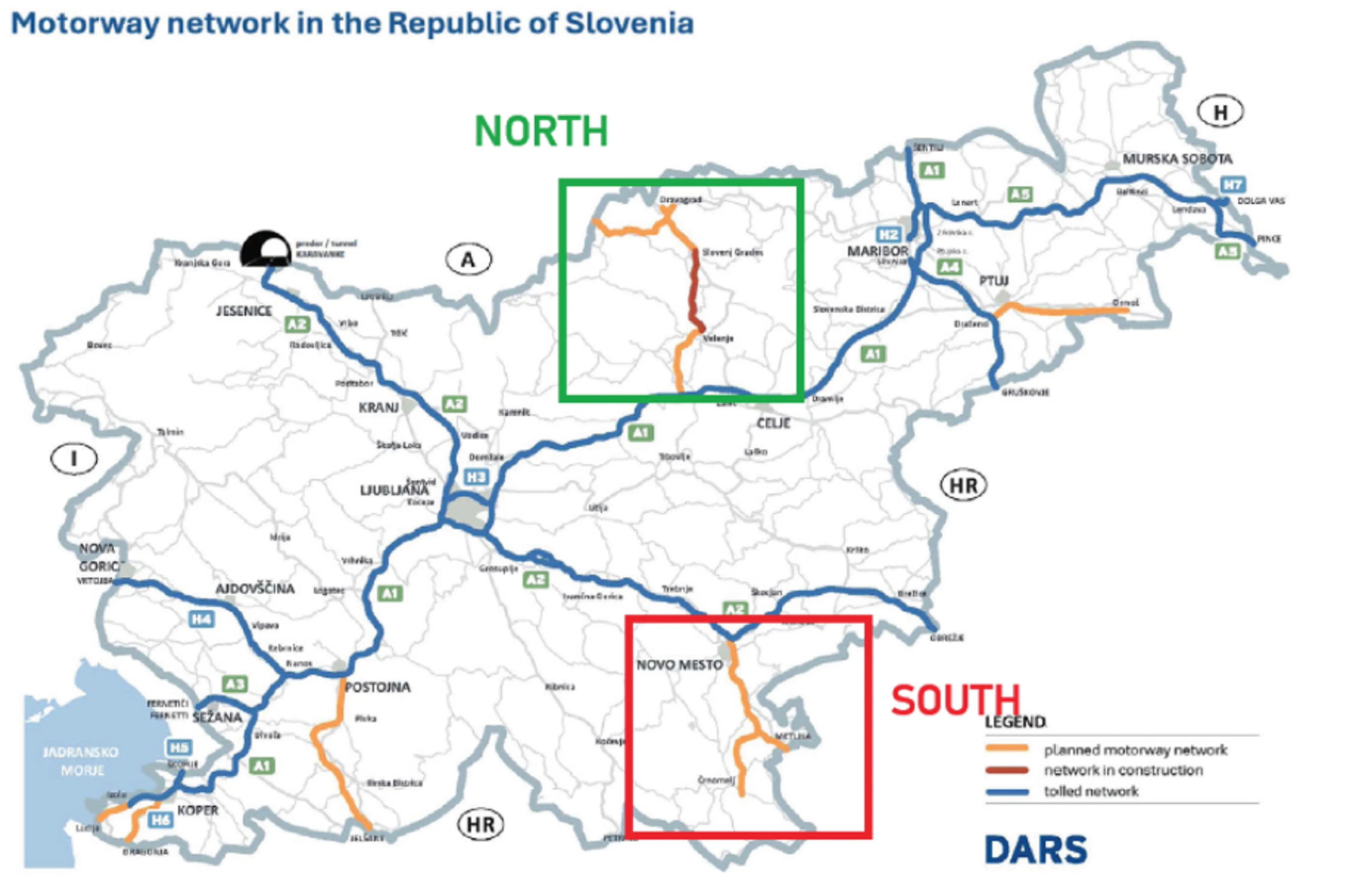 Third Development Axis Project Map