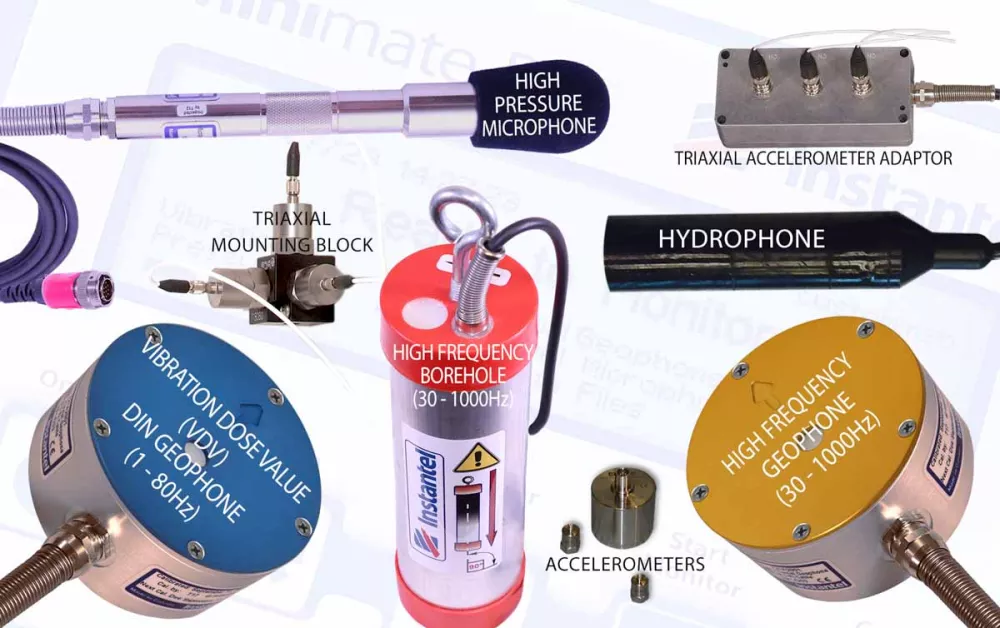 Graphic of various advanced sensors and accessories