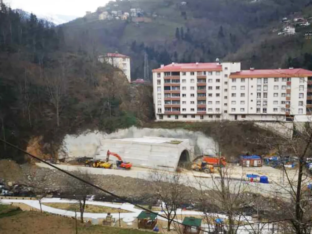 Of Caykara Road Project Tunnel image