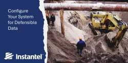 Construction workers excavating ground